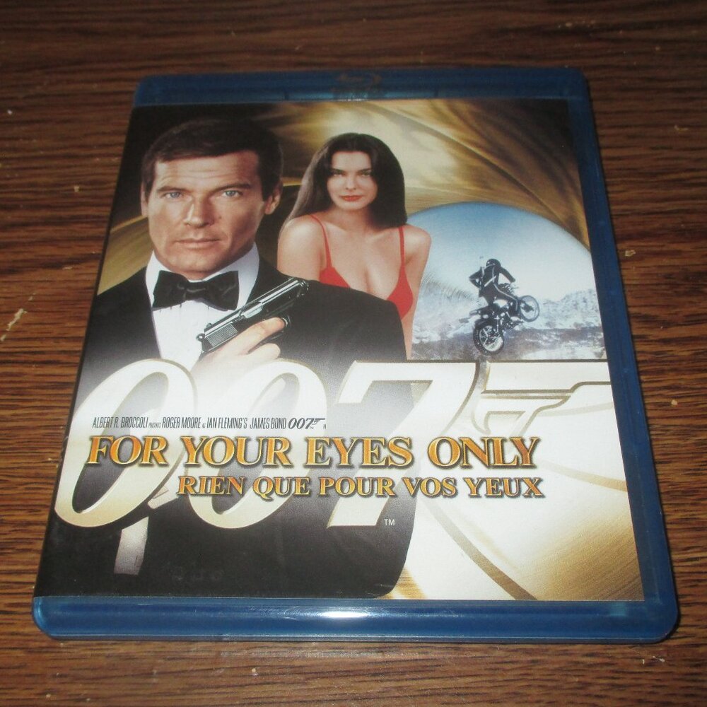 007 For Your Eyes Only (Blu-ray, 2008 from 1981) Roger Moore